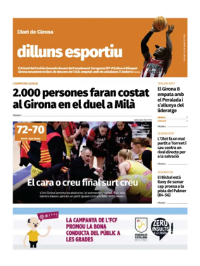Cover of Dilluns Esportiu