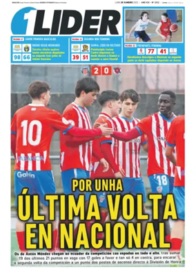 Cover of La Voz de Galicia (Monforte) - Lider