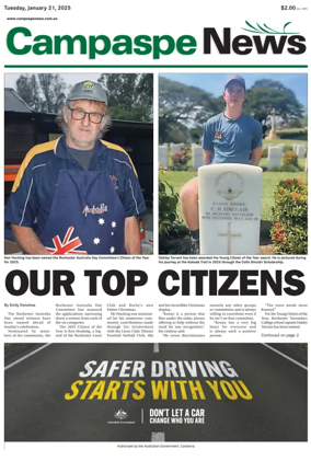 Cover of Campaspe News