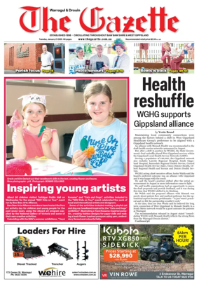 Cover of Warragul & Drouin Gazette