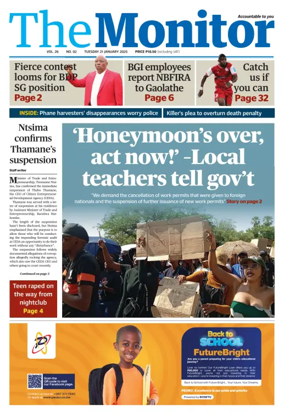 Cover of The Monitor