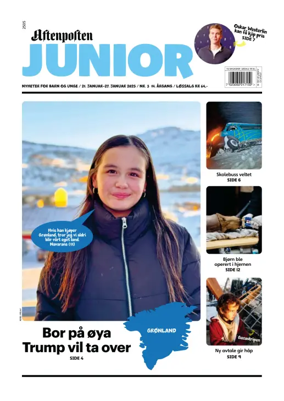 Cover of Aftenposten Junior