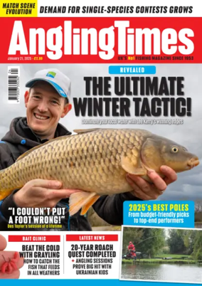 Cover of Angling Times (UK)