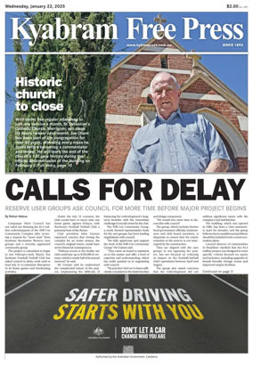 Cover of Kyabram Free Press
