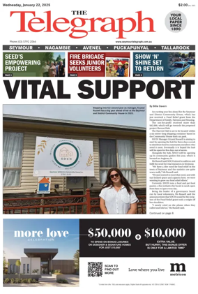 Cover of Seymour Telegraph