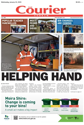 Cover of The Cobram Courier