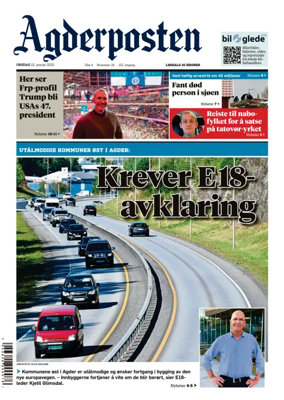 Cover of Agderposten