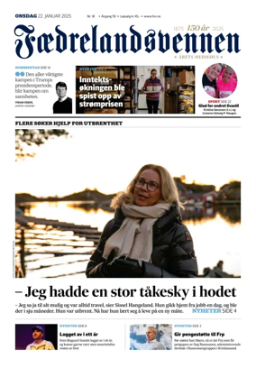 Cover of Faedrelandsvennen