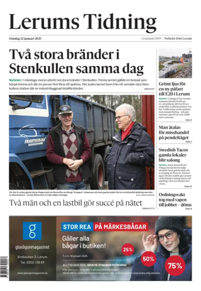 Cover of Lerums Tidning