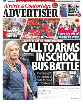 Cover of Airdrie & Coatbridge Advertiser