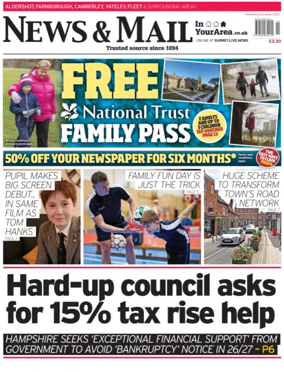 Cover of Aldershot News & Mail