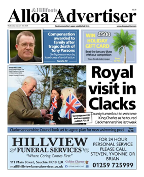 Cover of Alloa Advertiser