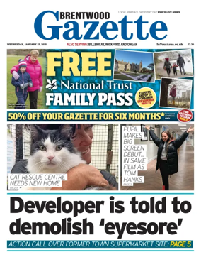 Cover of Brentwood Gazette