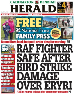 Cover of Caernarfon Herald