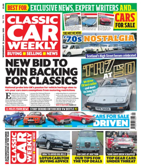 Cover of Classic Car Weekly (UK)