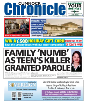 Cover of Cumnock Chronicle