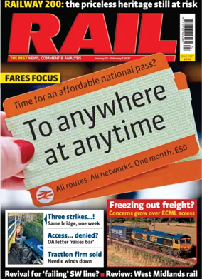 Cover of Rail (UK)