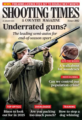Cover of Shooting Times & Country Magazine