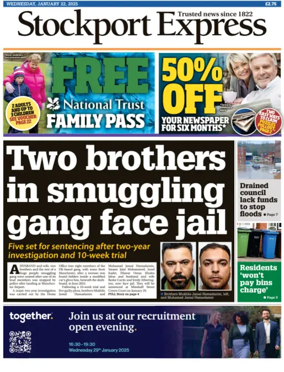 Cover of Stockport Express