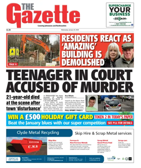 Cover of The Gazette (Scotland)