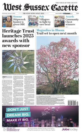 Cover of West Sussex Gazette
