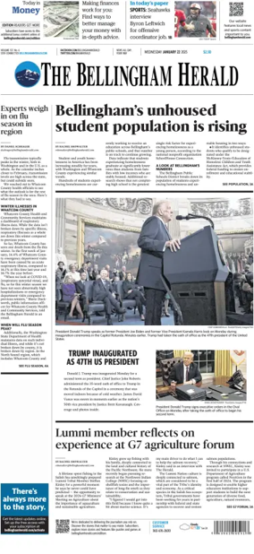 Cover of The Bellingham Herald