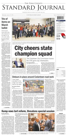 Cover of The Standard Journal