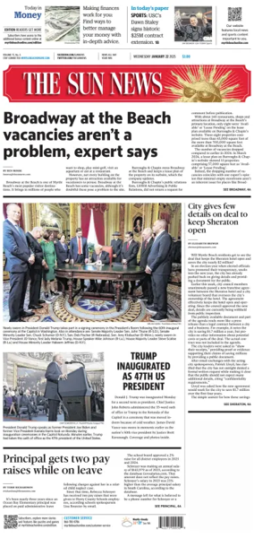 Cover of The Sun News