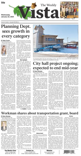 Cover of The Weekly Vista