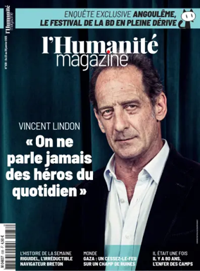 Cover of L'HUMANITE MAGAZINE