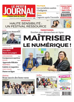 Cover of Le Petit Journal - L'hebdo local de l'Aude