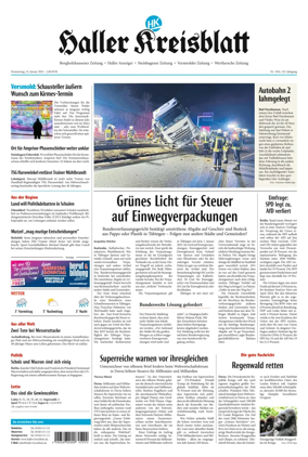 Cover of NW - Haller Kreisblatt