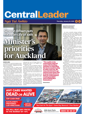 Cover of Central Leader