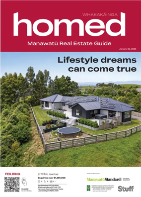 Cover of Homed Manawatu Standard