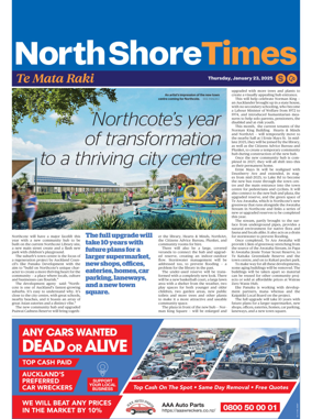 Cover of North Shore Times