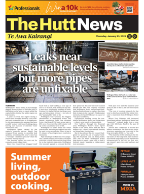 Cover of The Hutt News