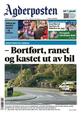 Cover of Agderposten
