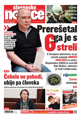 Cover of Slovenske Novice