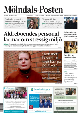 Cover of Mölndals-Posten