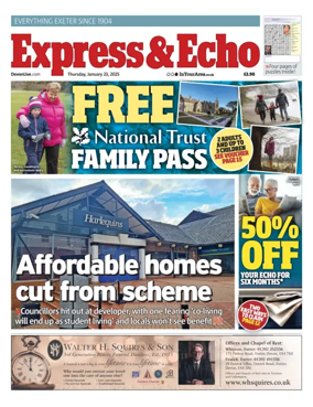 Cover of Express & Echo (City & East Devon Edition)