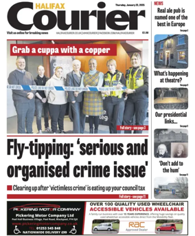 Cover of Halifax Courier