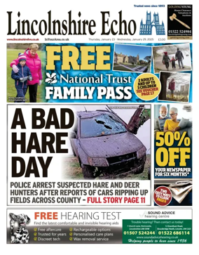 Cover of Lincolnshire Echo
