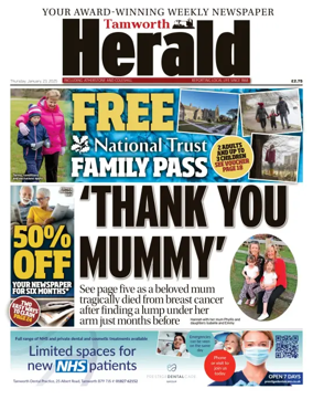 Cover of Tamworth Herald