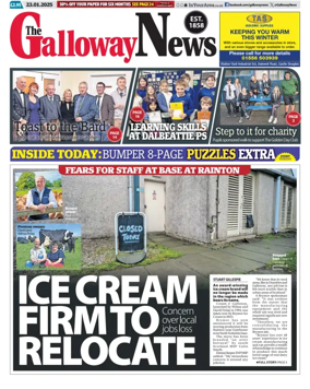 Cover of The Galloway News