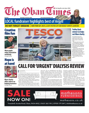 Cover of The Oban Times