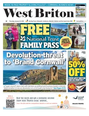 Cover of West Briton (Camborne, Redruth, Hayle)