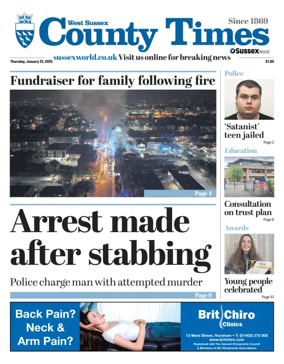 Cover of West Sussex County Times