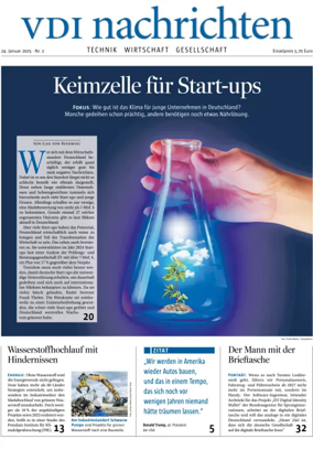 Cover of VDI Nachrichten