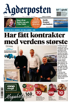 Cover of Agderposten