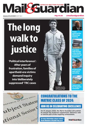 Cover of Mail & Guardian
